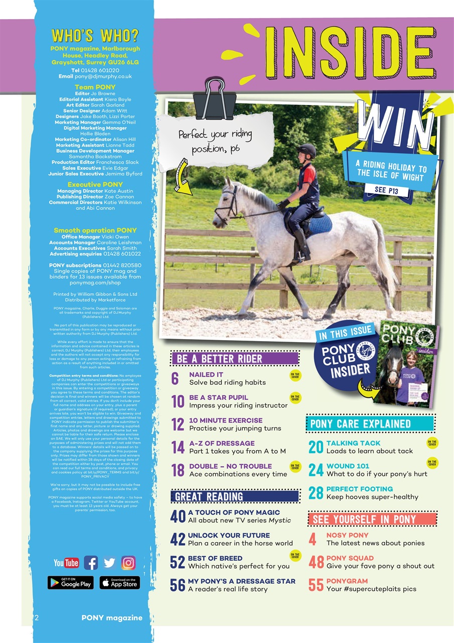 Pony Magazine Preview Pages
