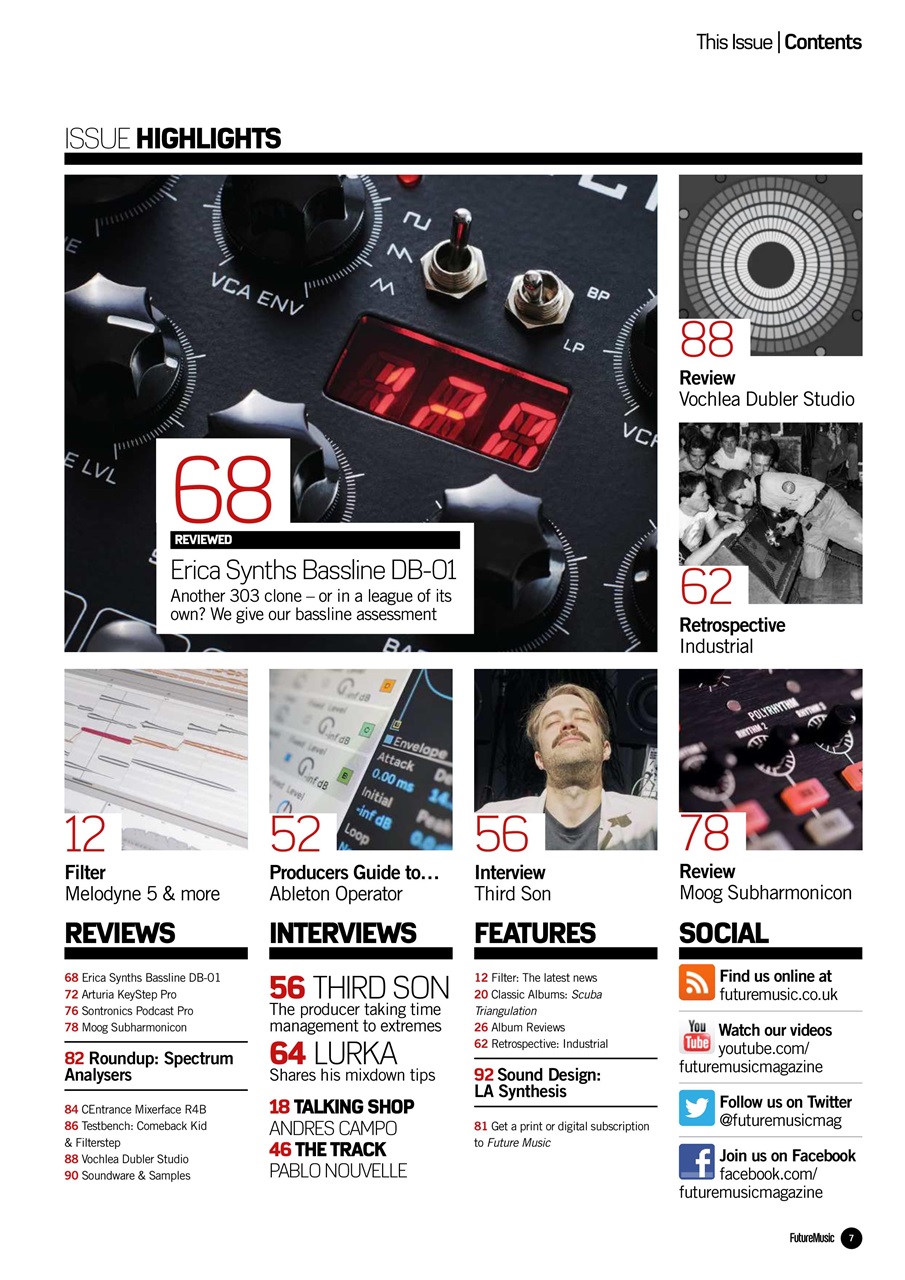 Future Music Preview Pages