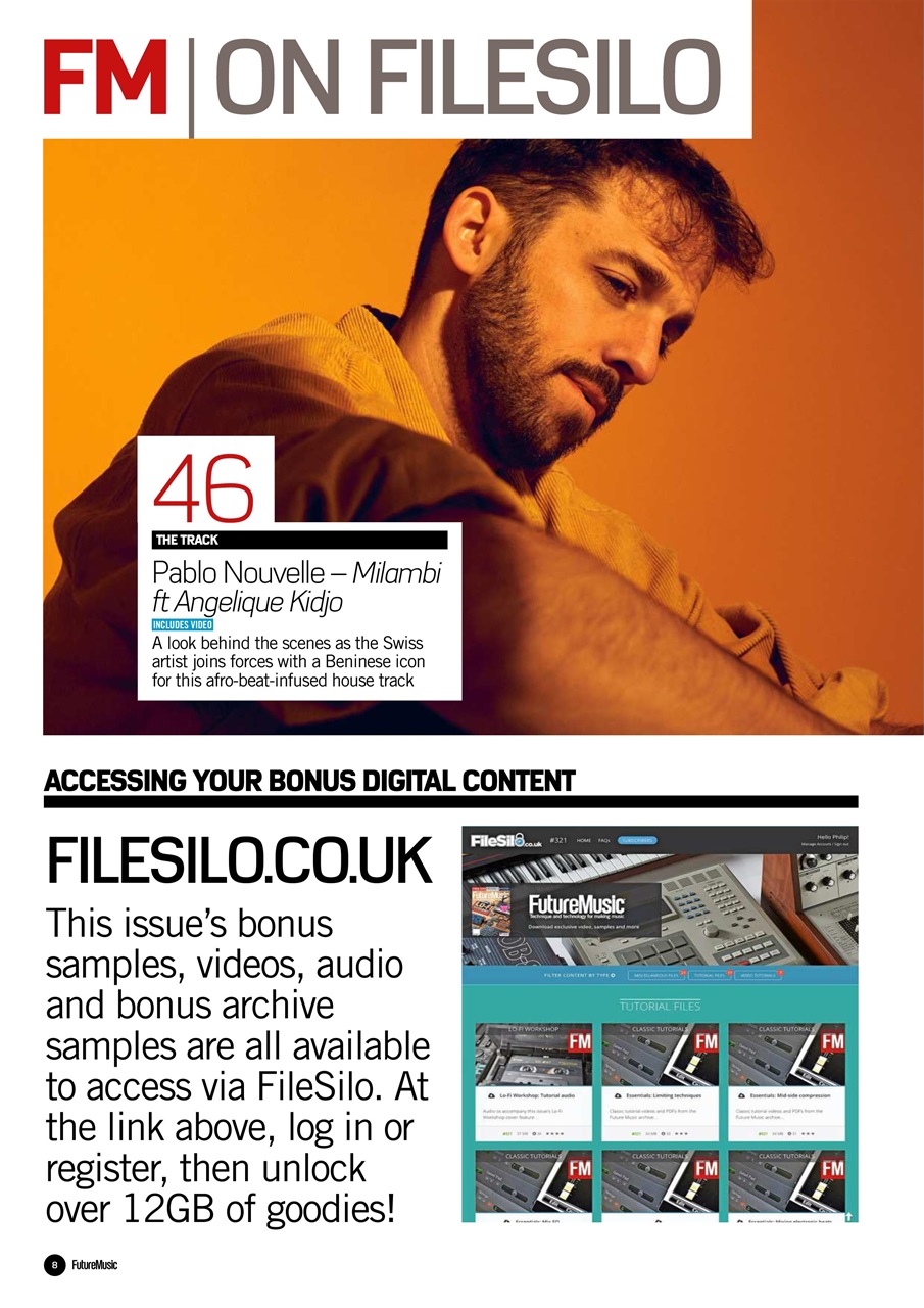 Future Music Preview Pages