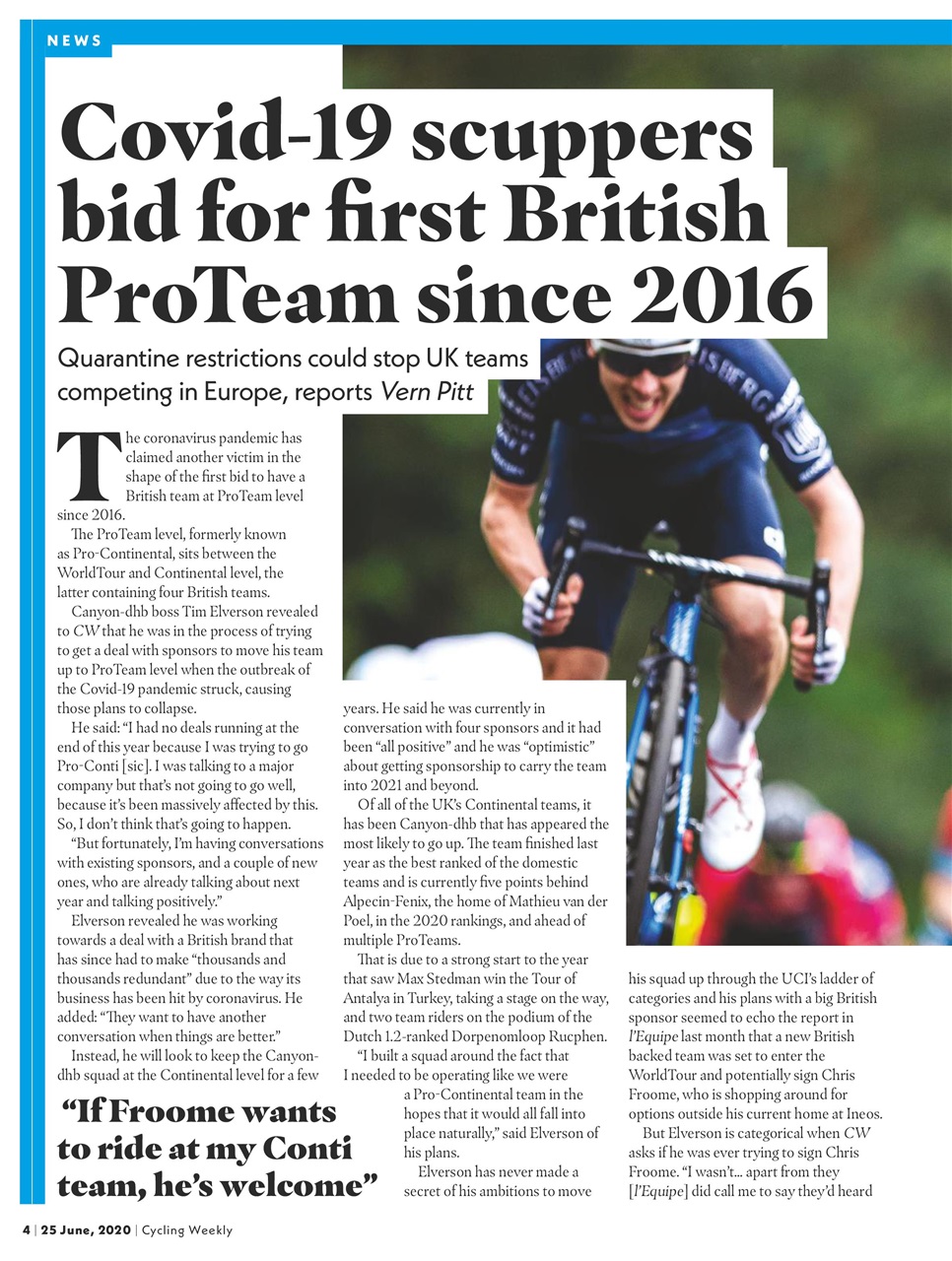Cycling Weekly Preview Pages