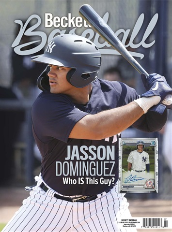 Beckett Baseball Magazine issue Aug 2020