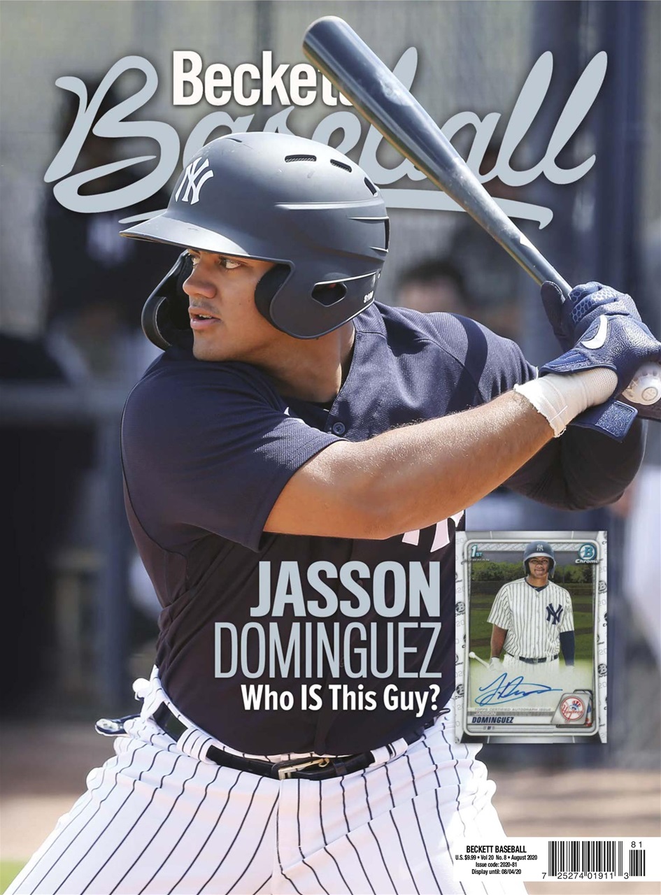 Beckett Baseball Magazine Preview Pages