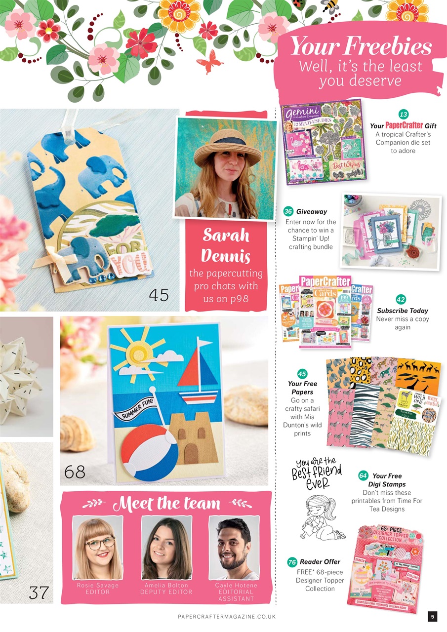 PaperCrafter Preview Pages