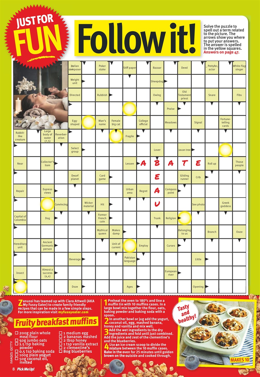 Pick Me Up Preview Pages