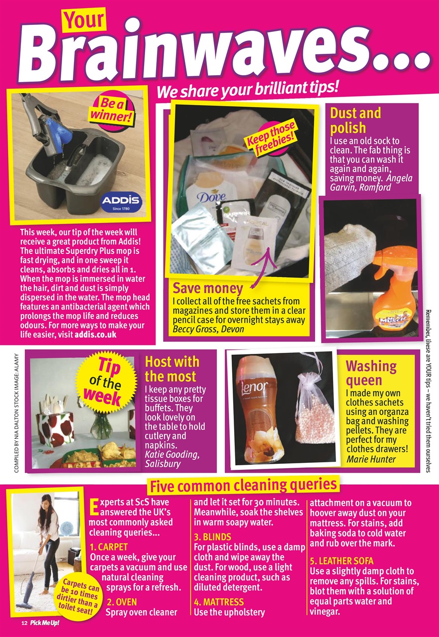 Pick Me Up Preview Pages