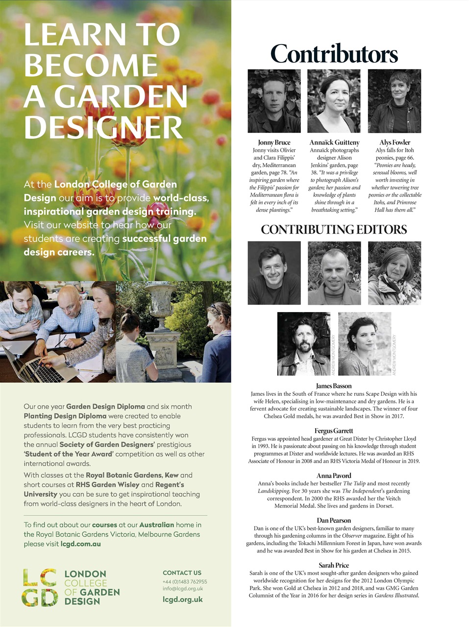 Gardens Illustrated Preview Pages
