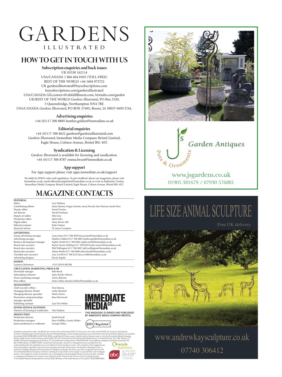 Gardens Illustrated Preview Pages