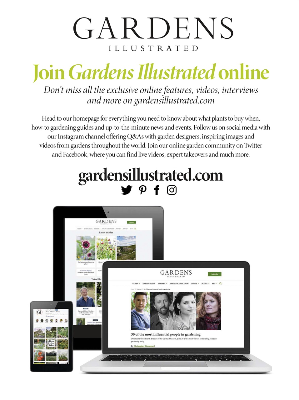 Gardens Illustrated Preview Pages