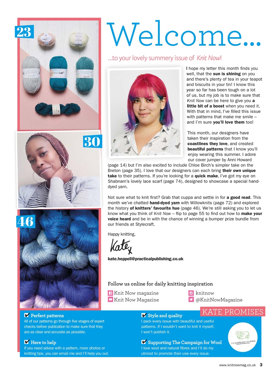 Knit Now Preview Pages