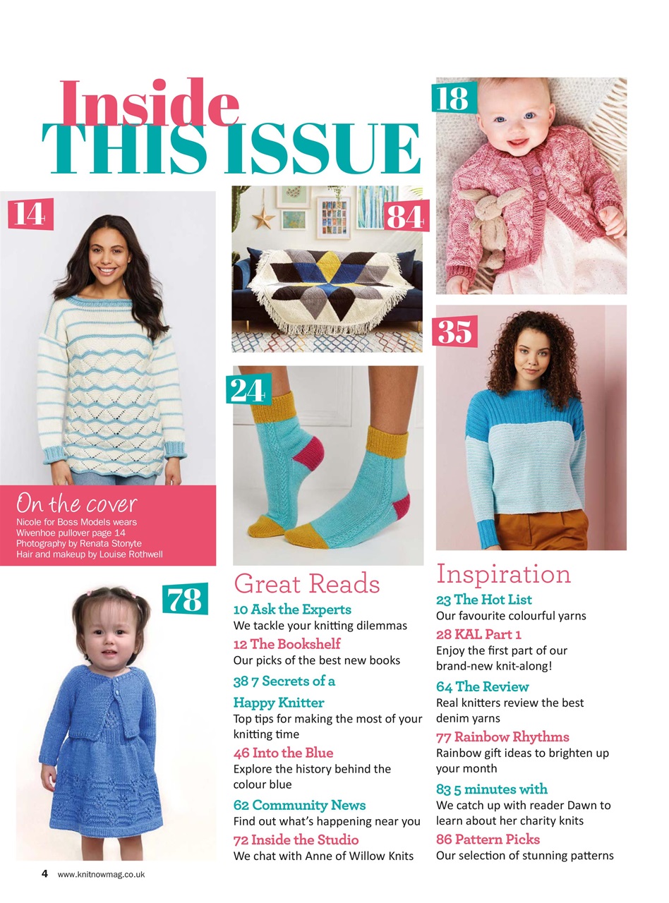 Knit Now Preview Pages