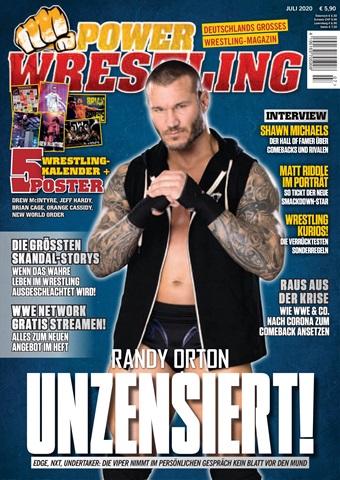 Power-Wrestling issue Juli 2020