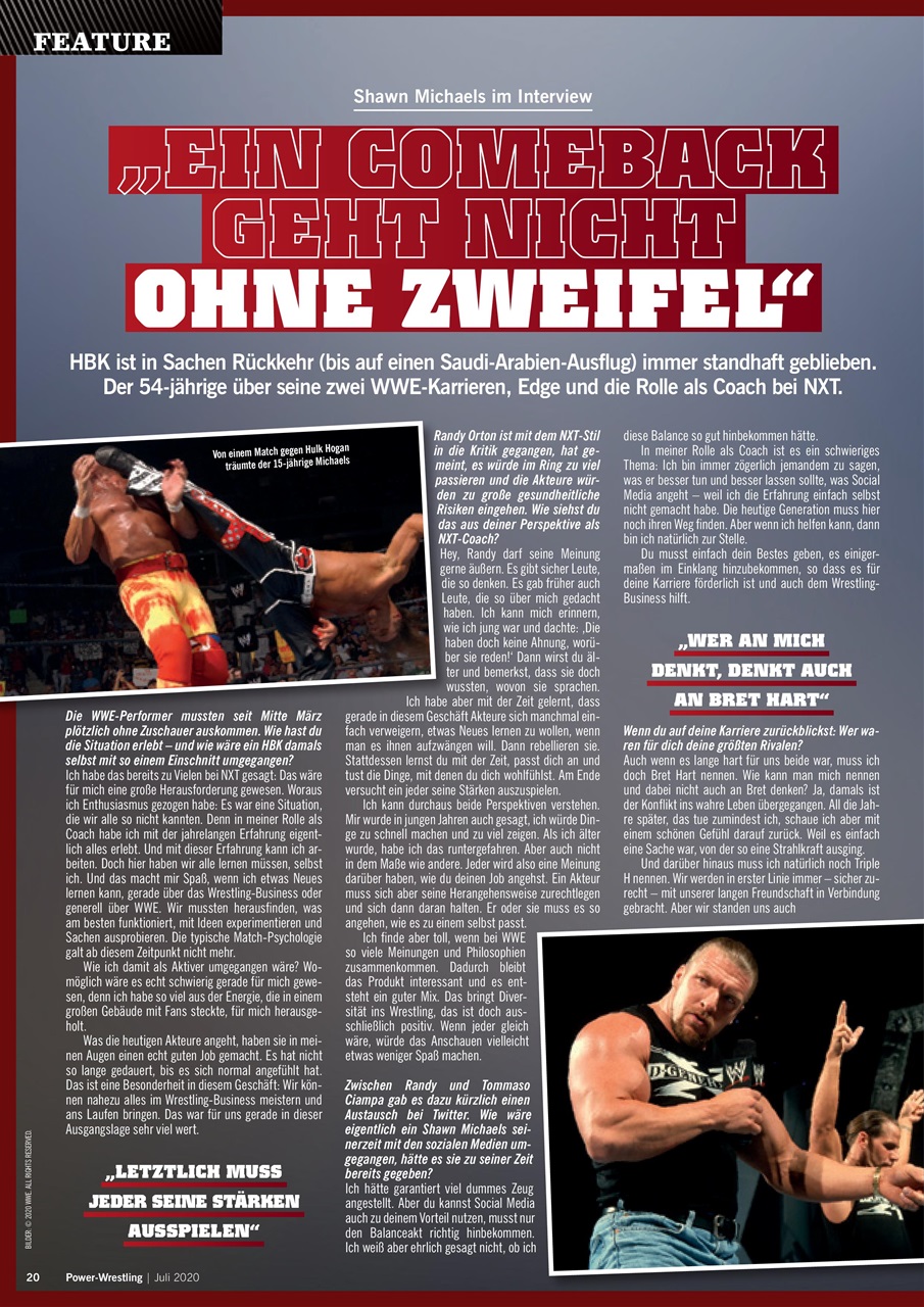 Power-Wrestling Preview Pages