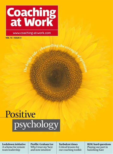 Coaching at Work issue 