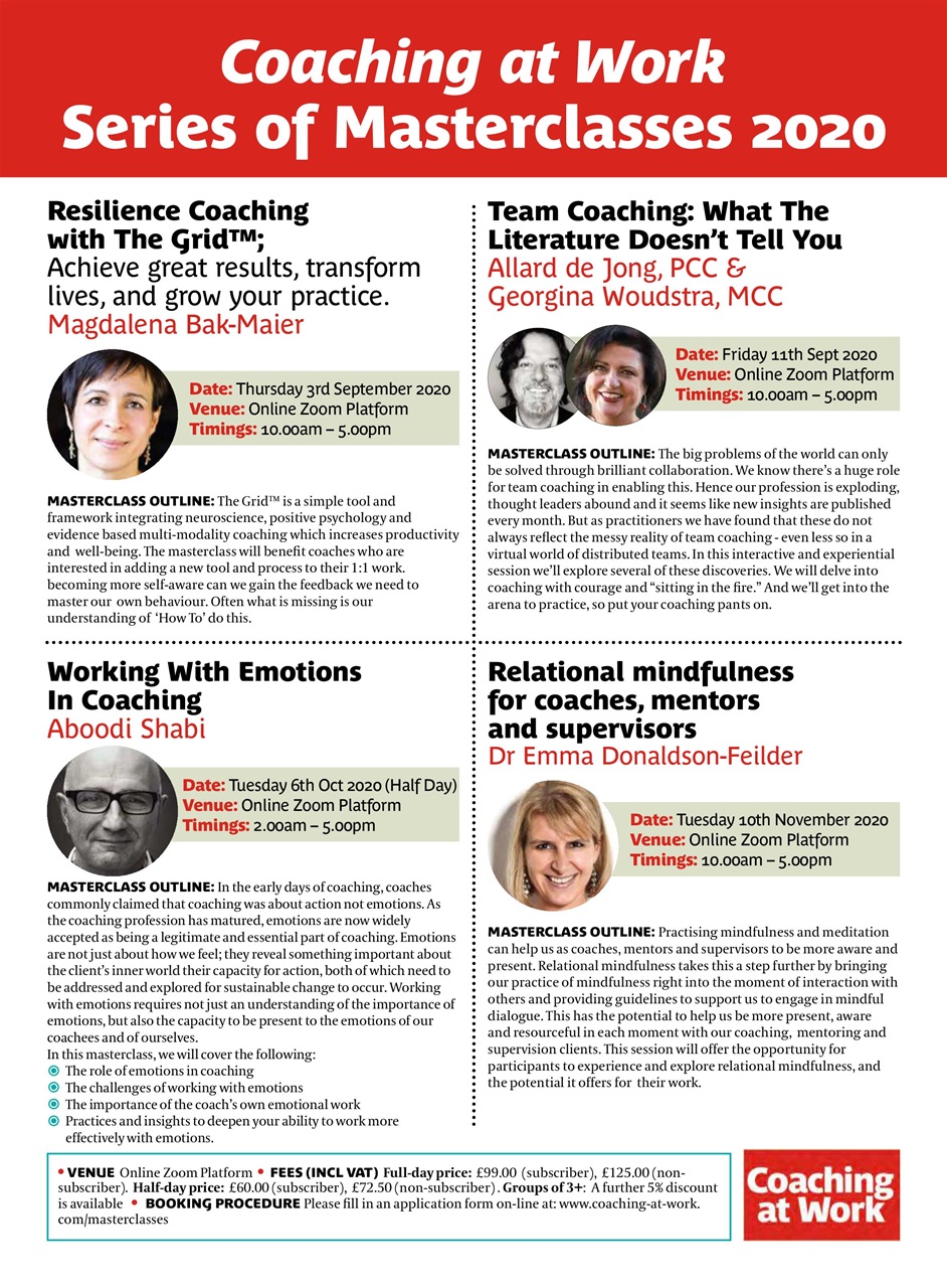 Coaching at Work Preview Pages
