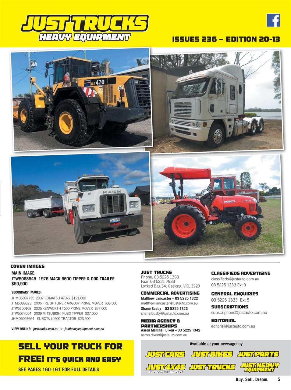 JUST TRUCKS Preview Pages