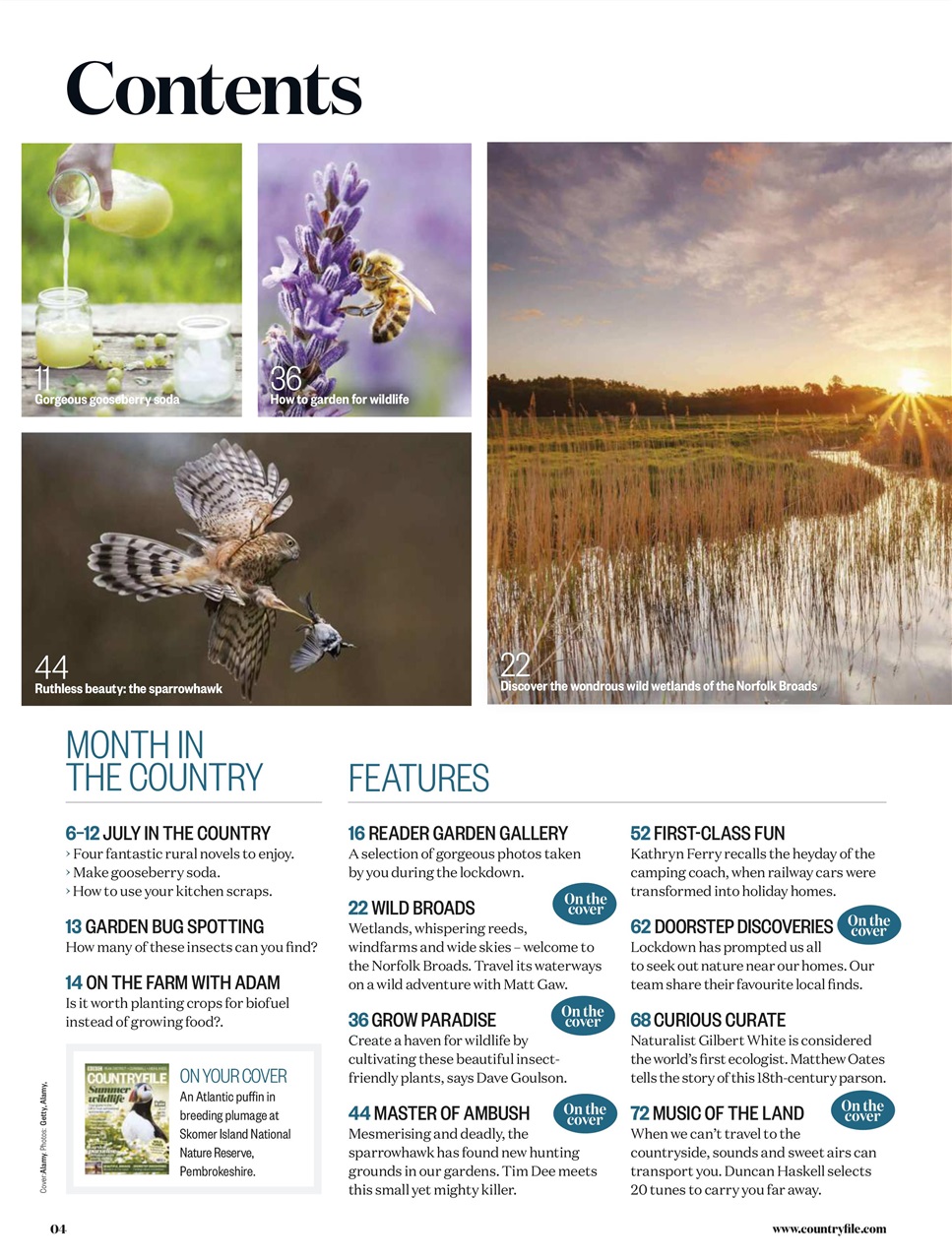 BBC Countryfile Magazine Preview Pages