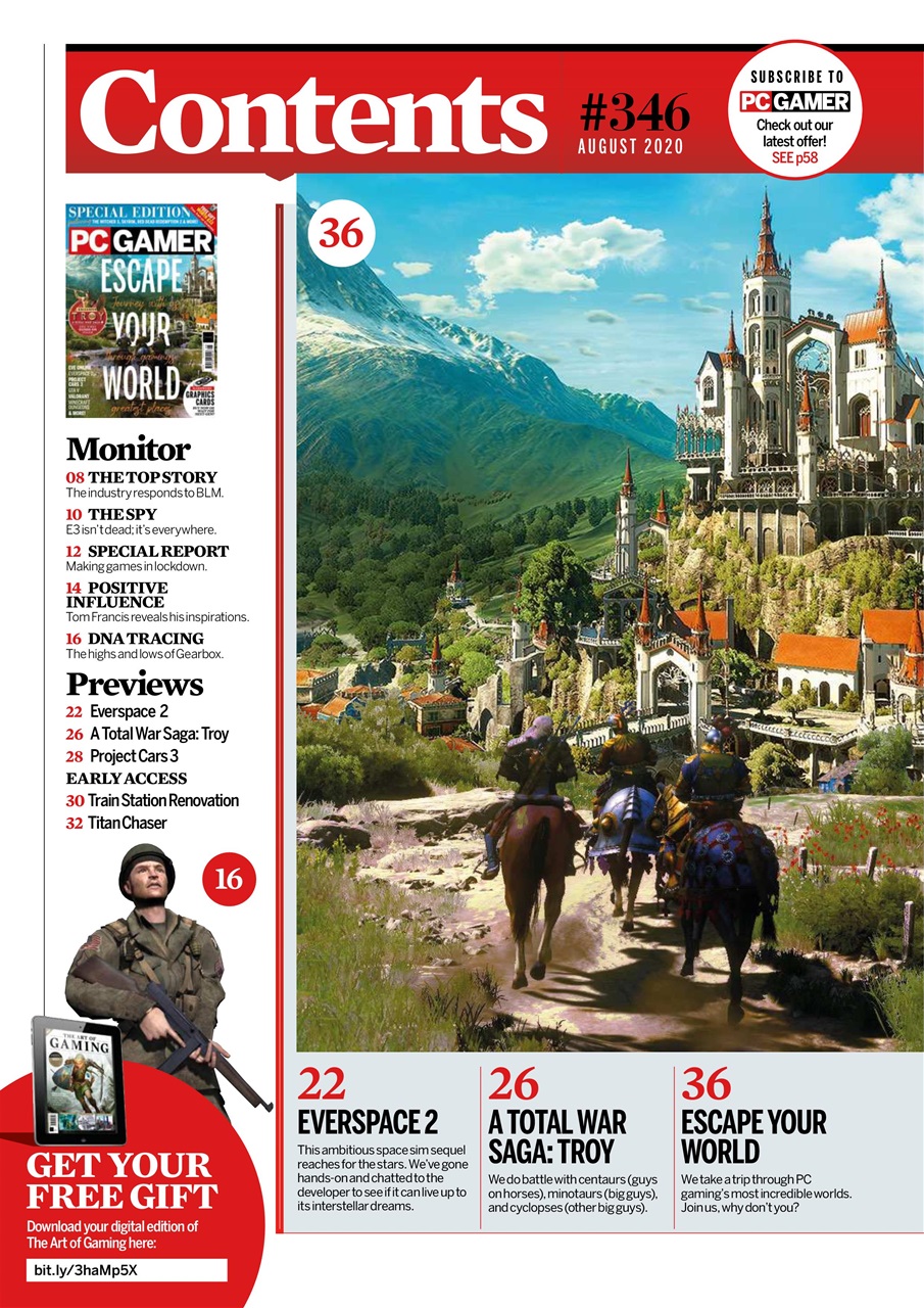PC Gamer (UK Edition) Preview Pages