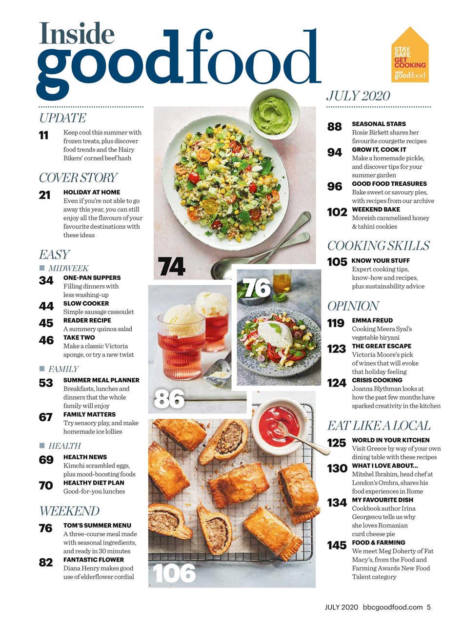 Good Food Magazine Preview Pages