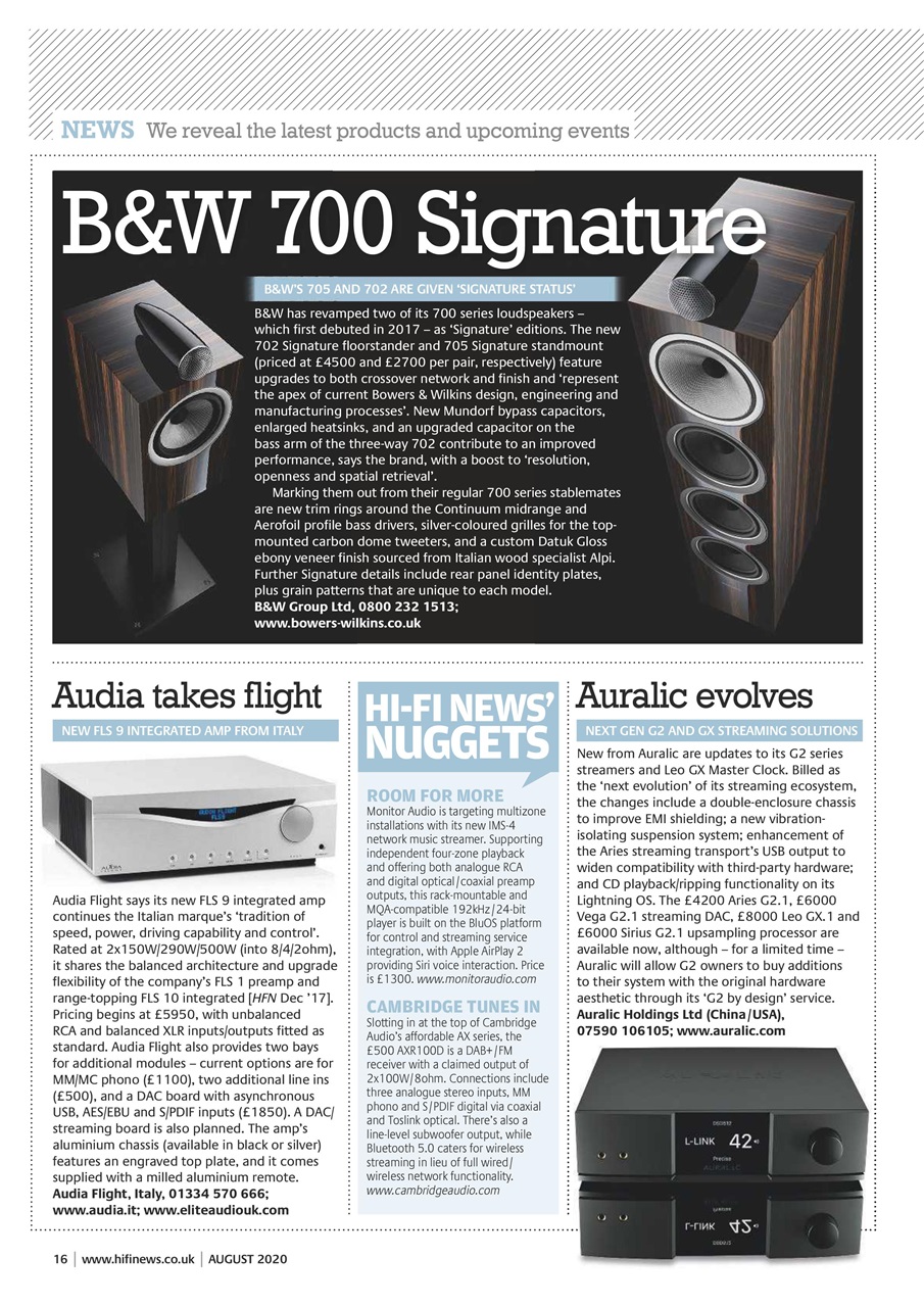 Hi-Fi News Preview Pages