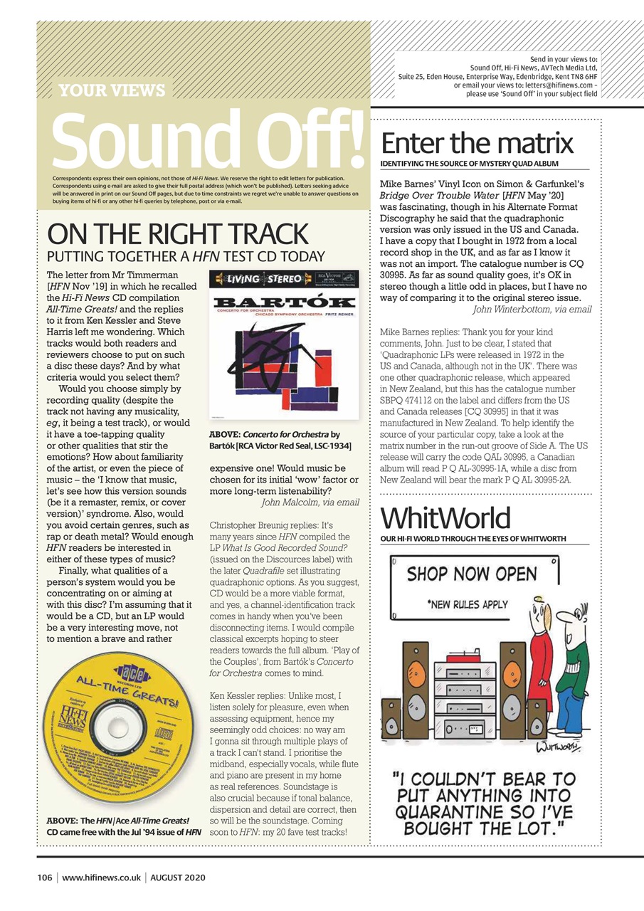 Hi-Fi News Preview Pages