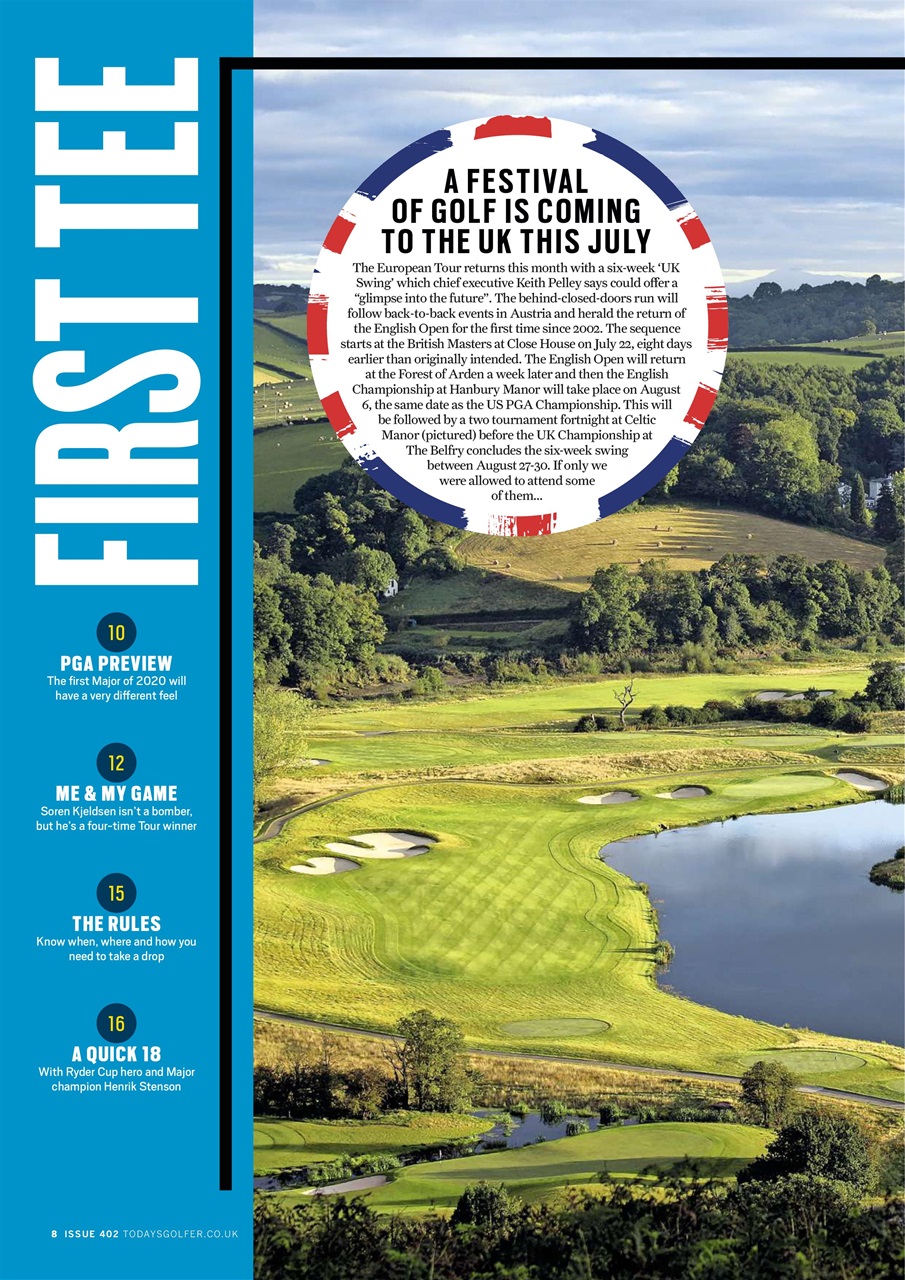 Today's Golfer Preview Pages