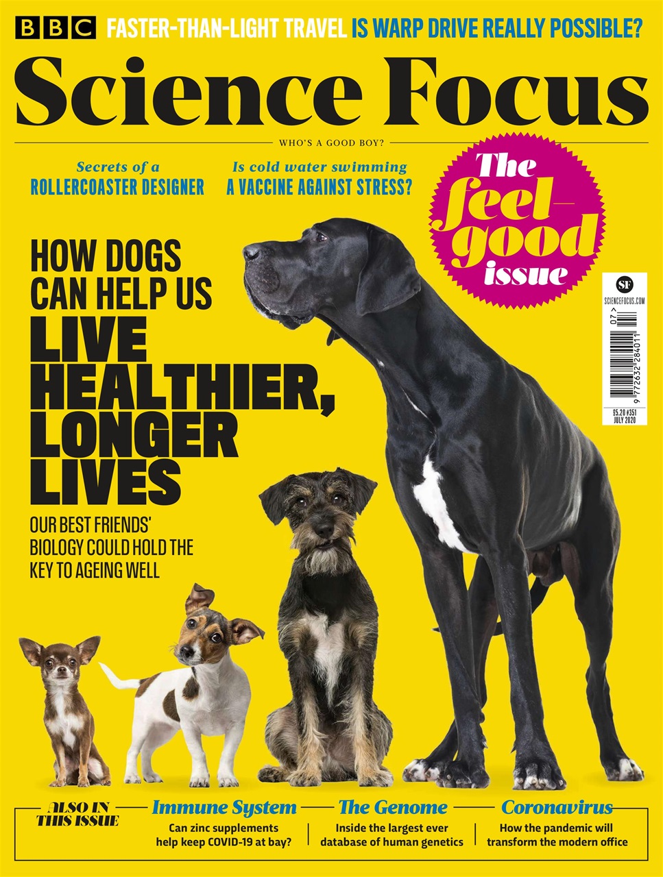 BBC Science Focus Magazine Preview Pages
