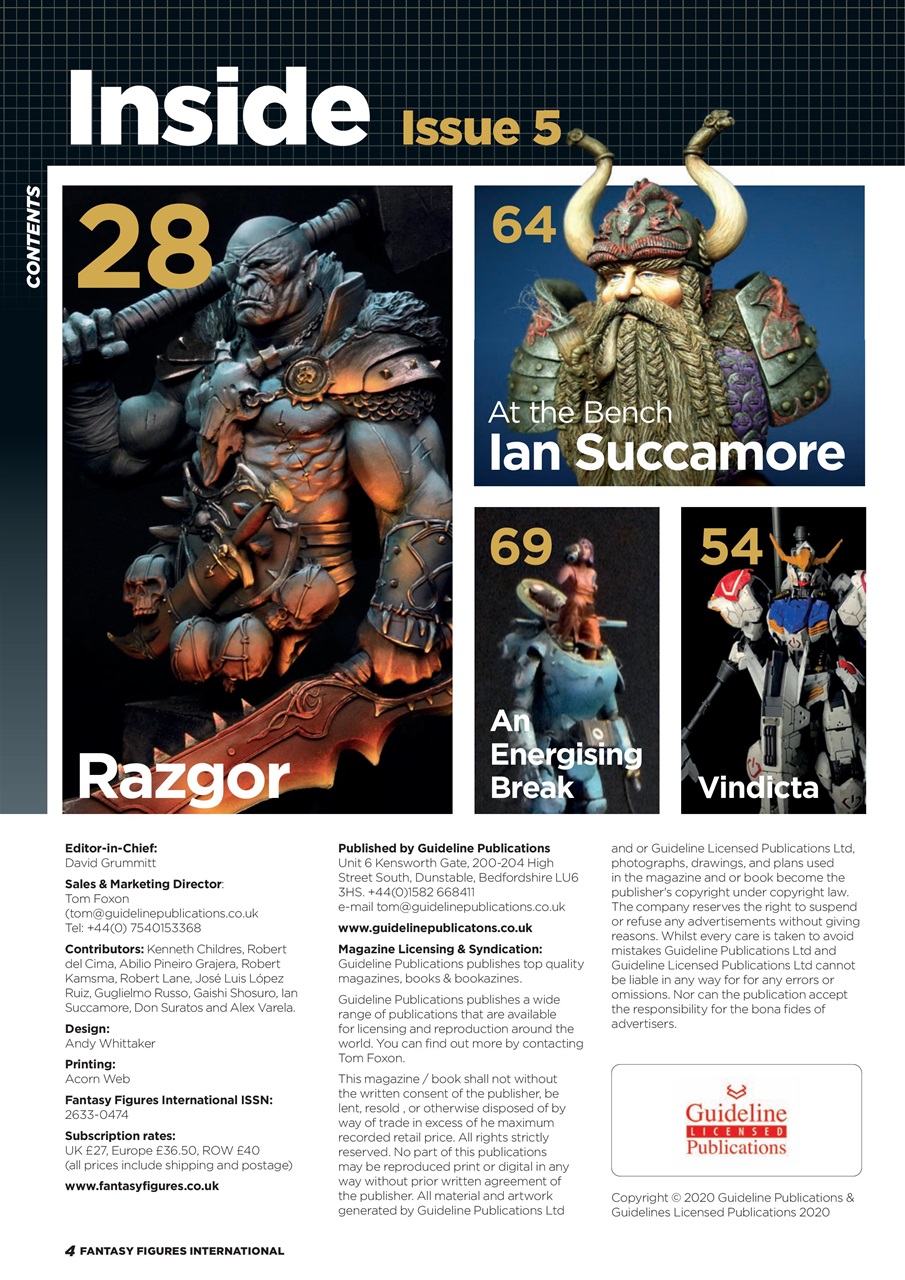 Fantasy Figures International Preview Pages