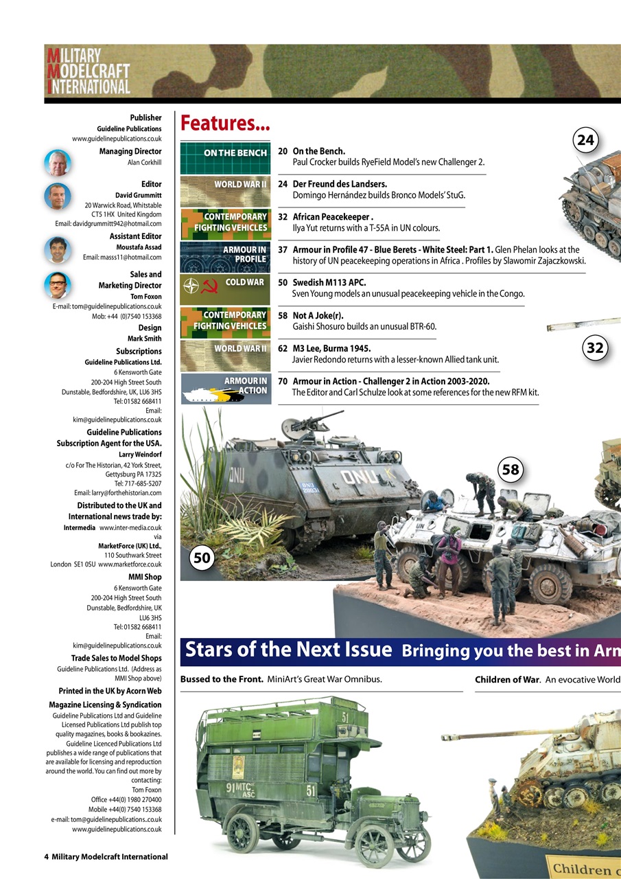 Military Modelcraft International Preview Pages