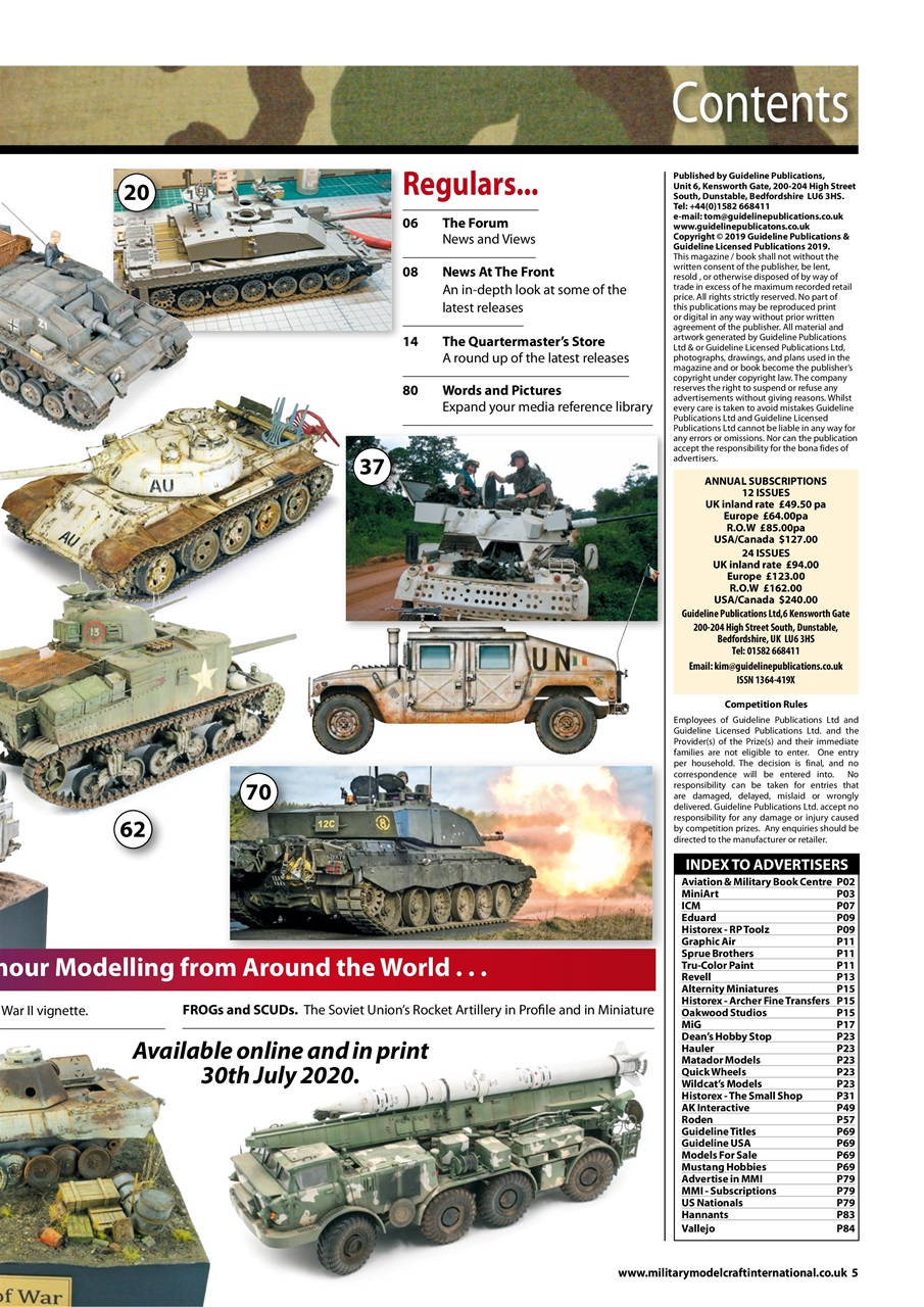 Military Modelcraft International Preview Pages