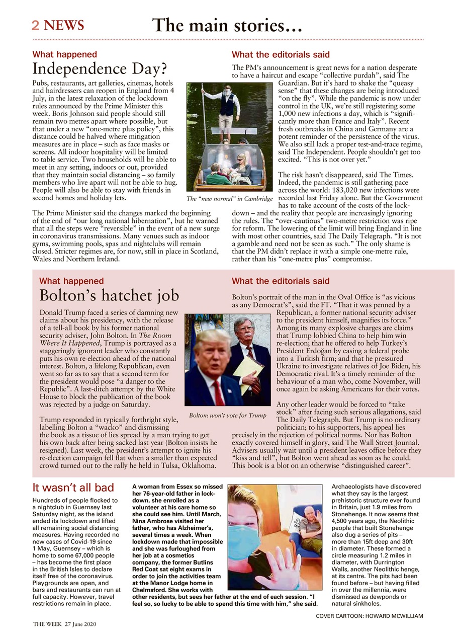 The Week Preview Pages