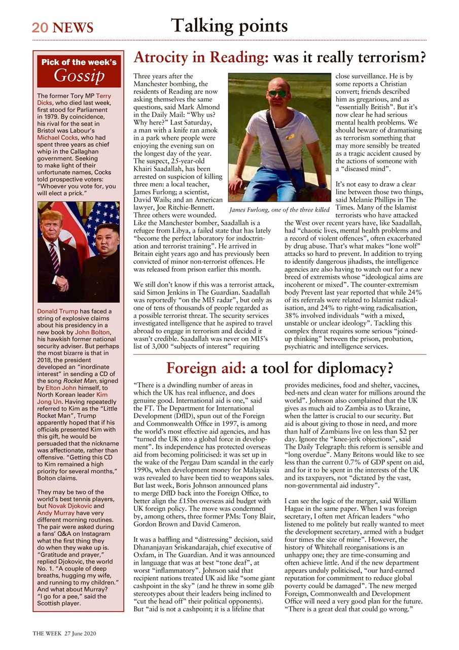 The Week Preview Pages