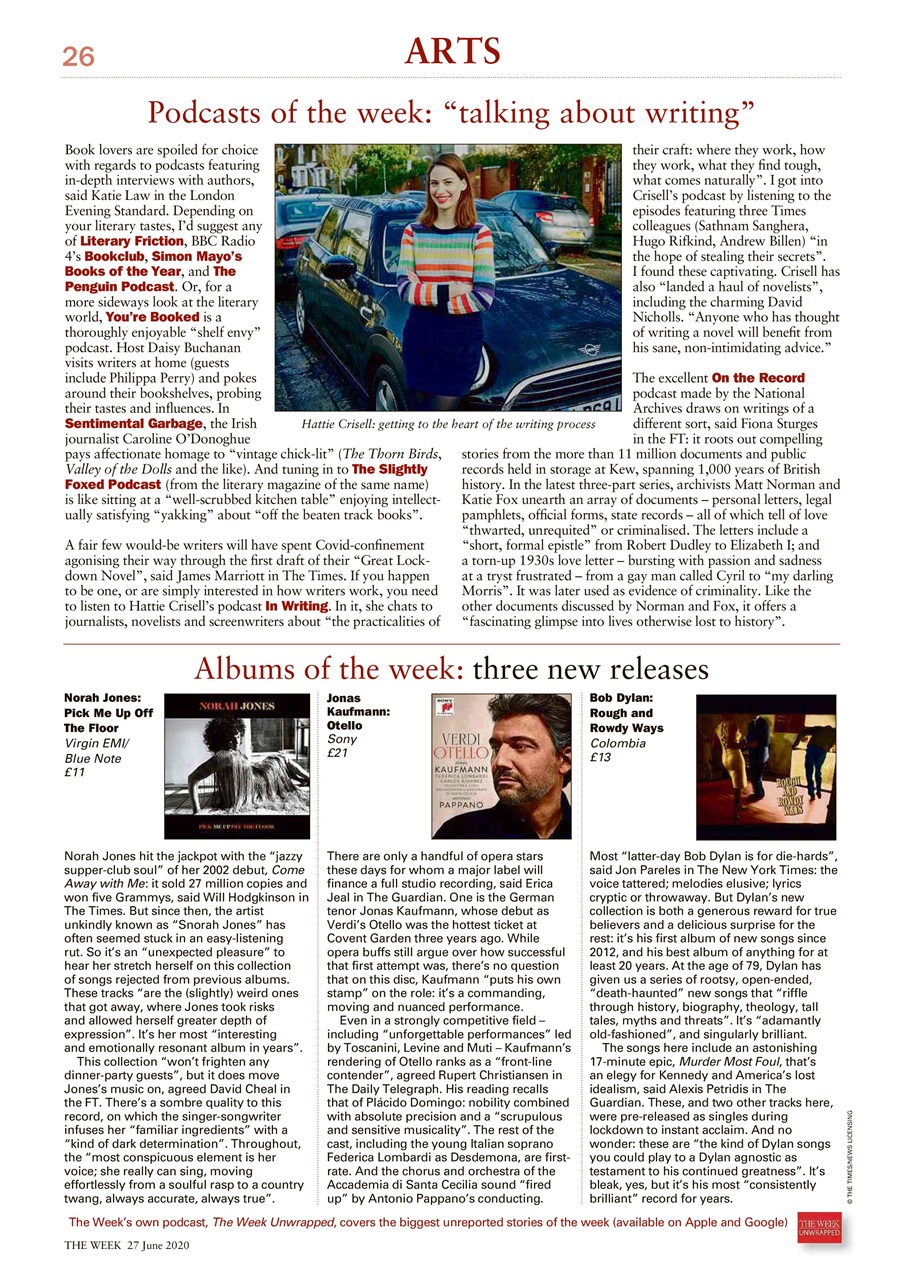 The Week Preview Pages