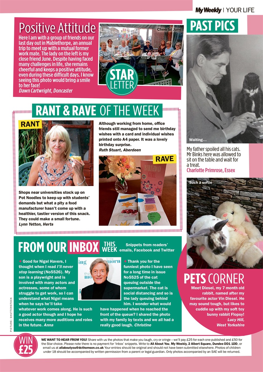 My Weekly Preview Pages