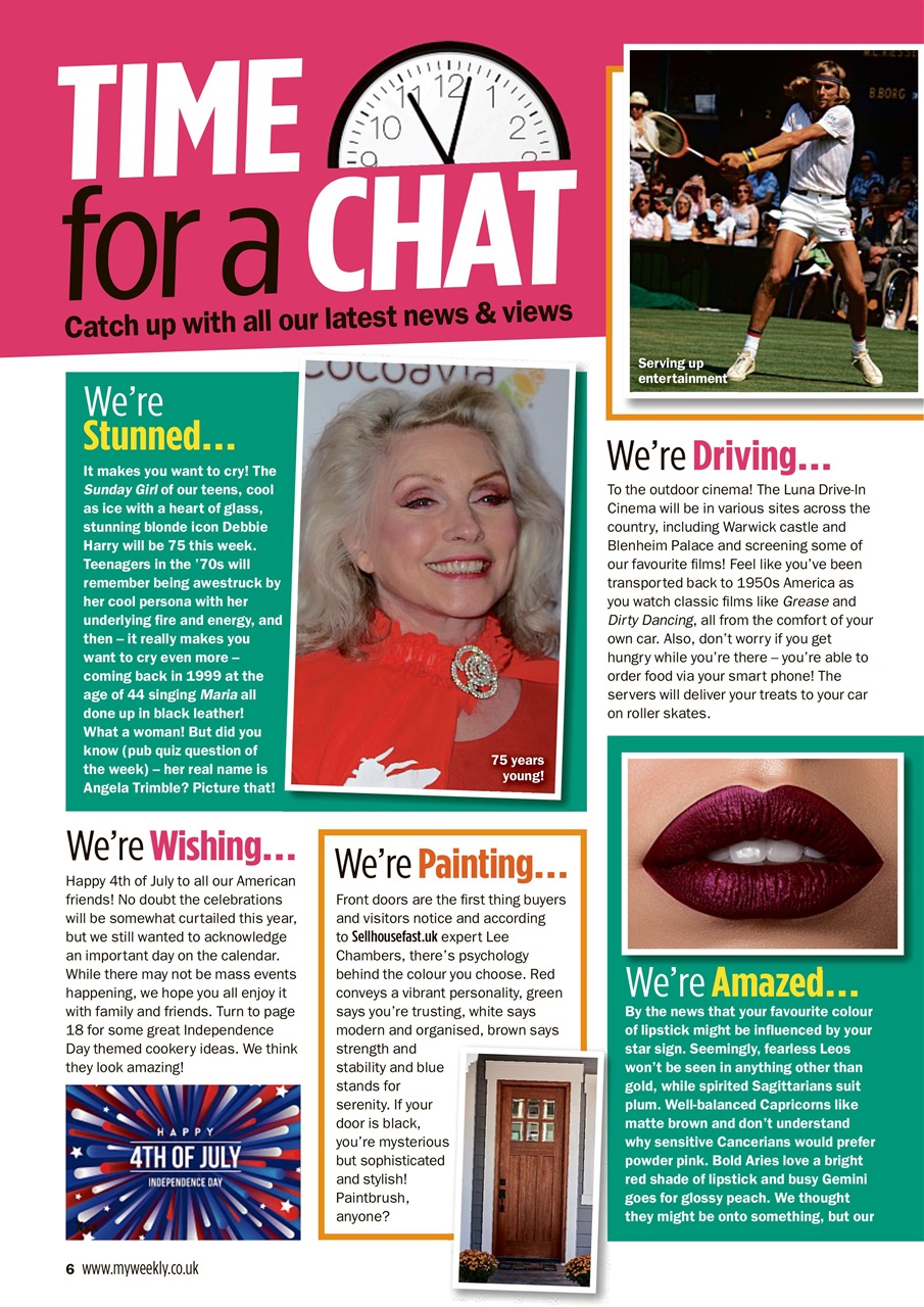 My Weekly Preview Pages