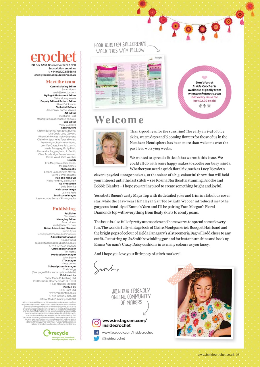 Inside Crochet Preview Pages