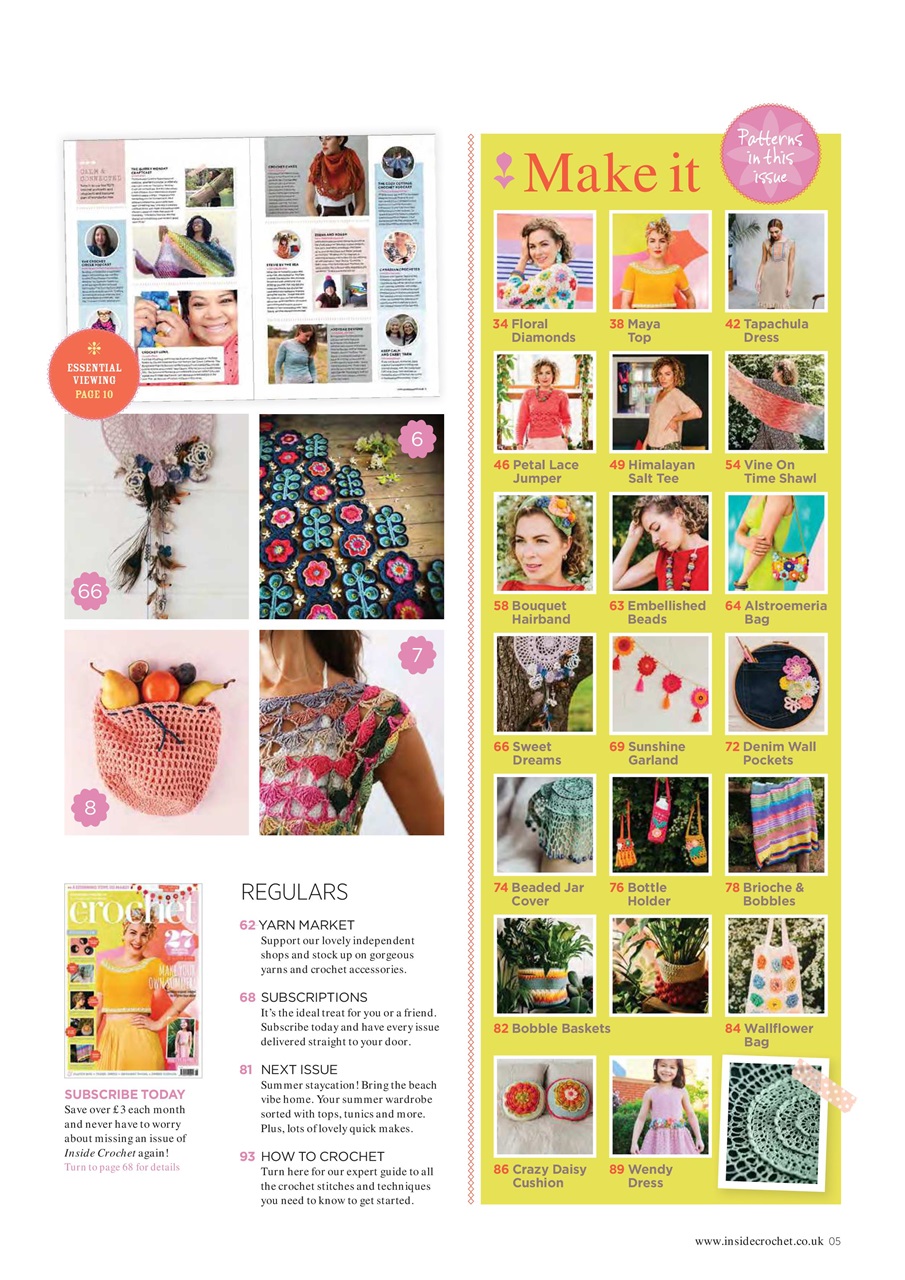 Inside Crochet Preview Pages