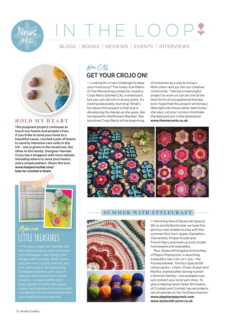 Inside Crochet Preview Pages