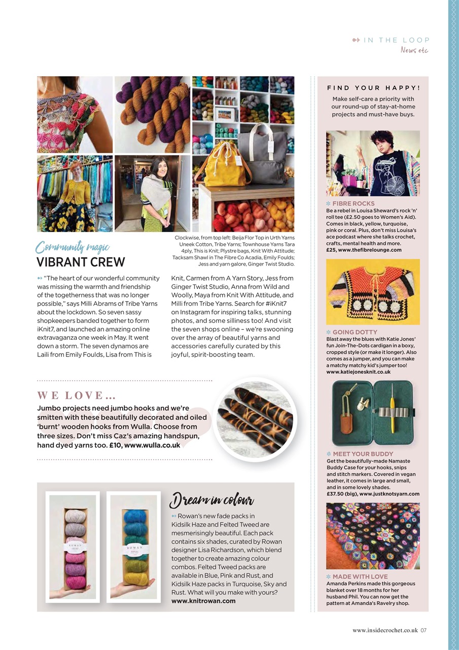 Inside Crochet Preview Pages