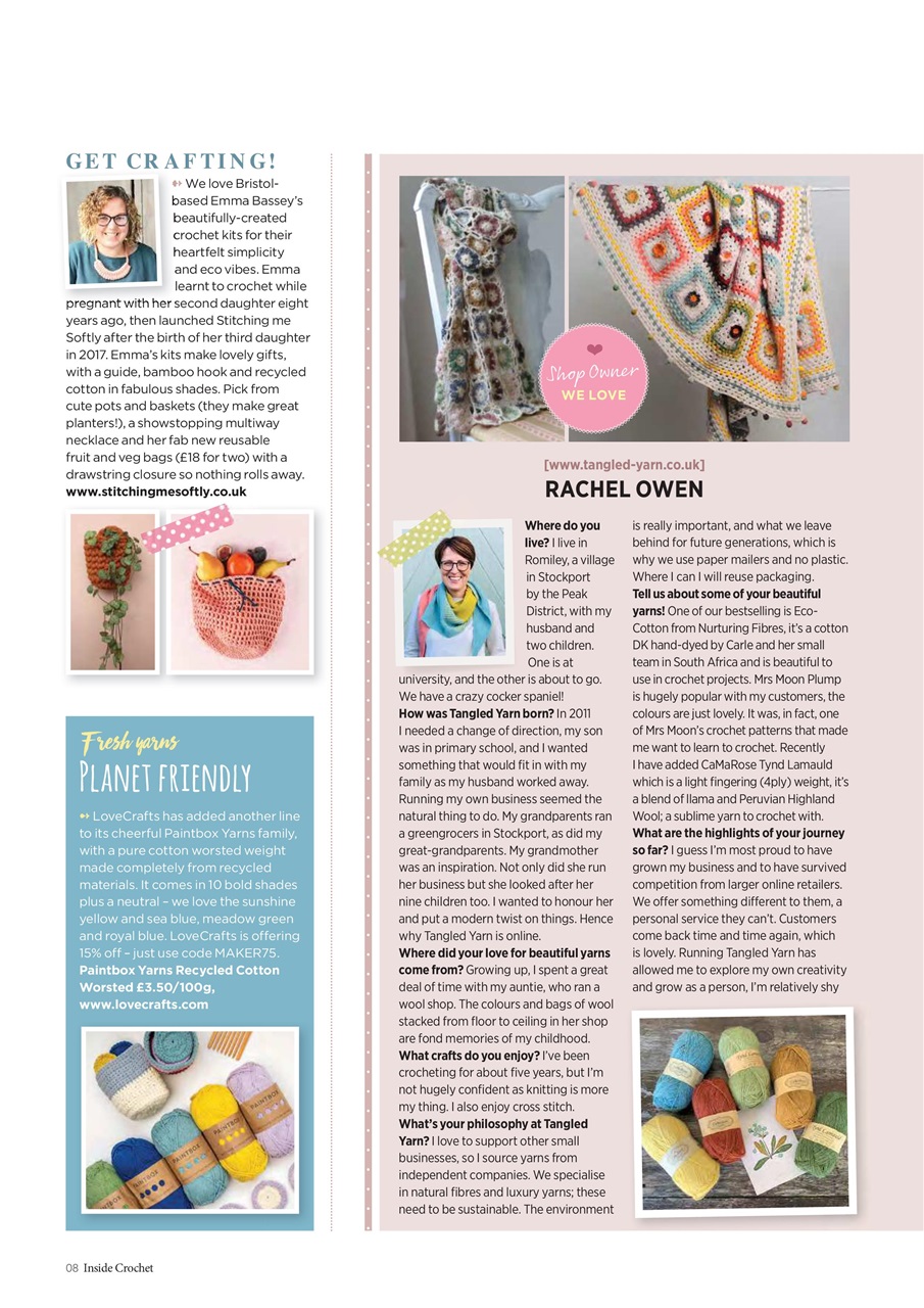 Inside Crochet Preview Pages