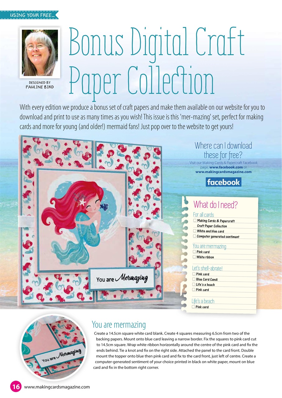 Making Cards & Papercraft Preview Pages