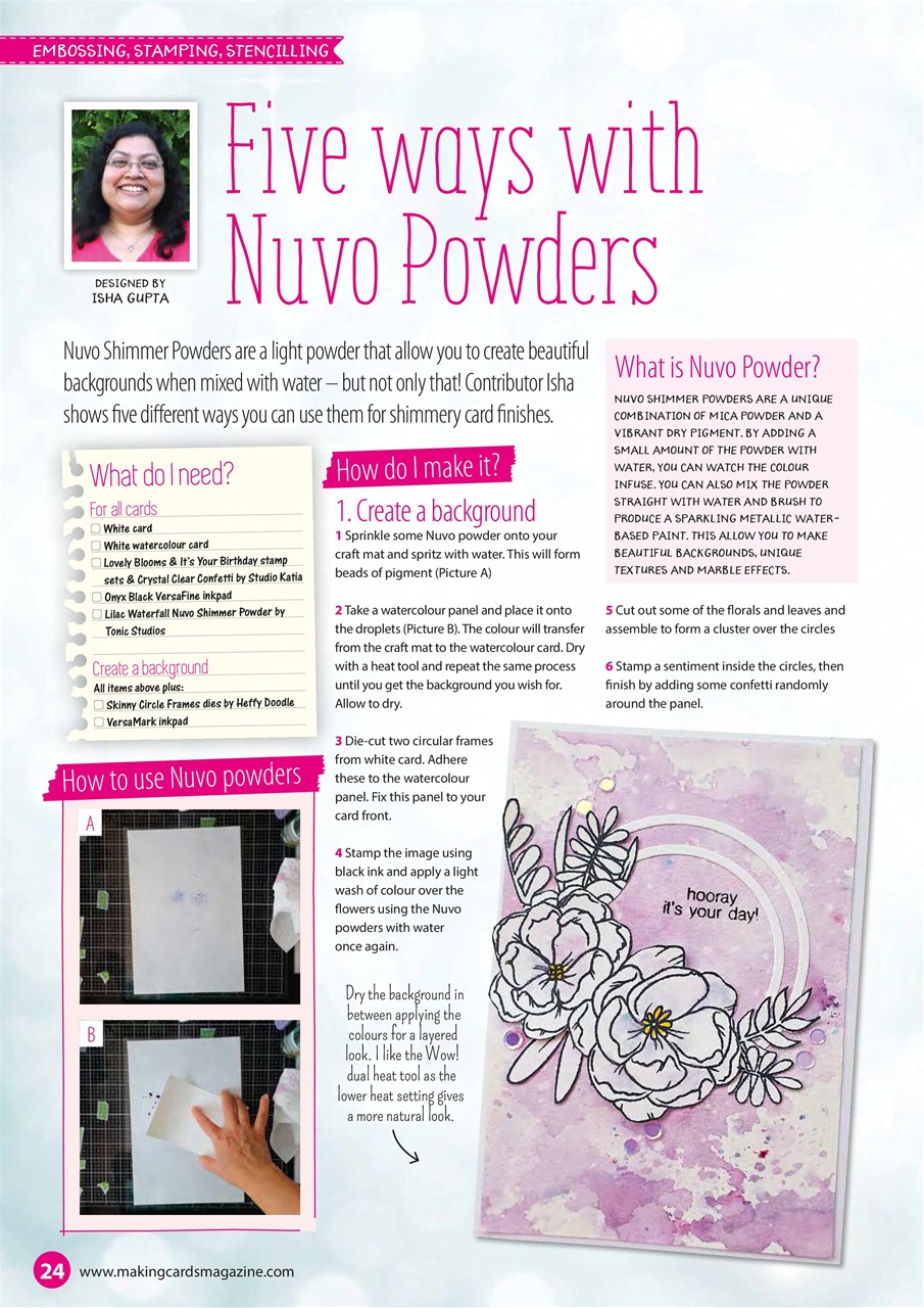 Making Cards & Papercraft Preview Pages