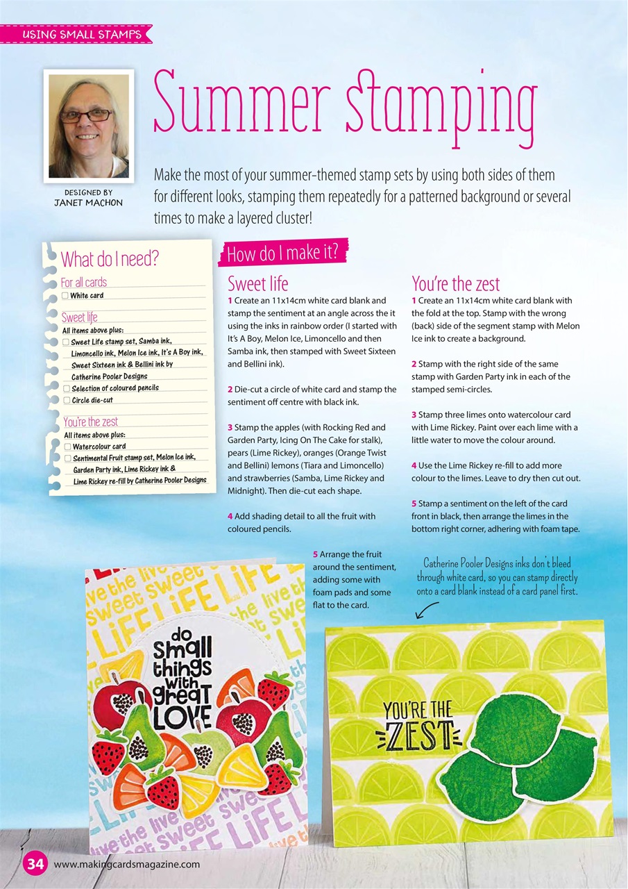 Making Cards & Papercraft Preview Pages