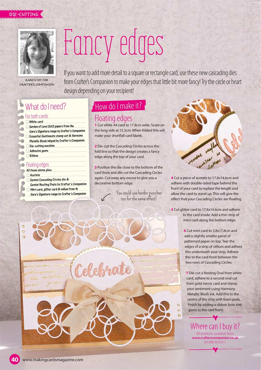 Making Cards & Papercraft Preview Pages