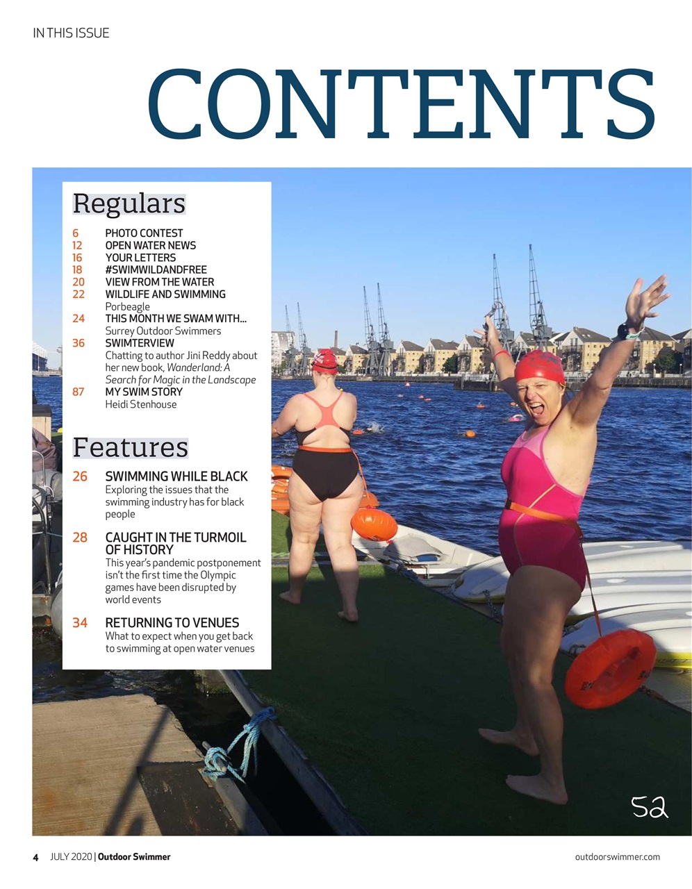 Outdoor Swimmer Preview Pages