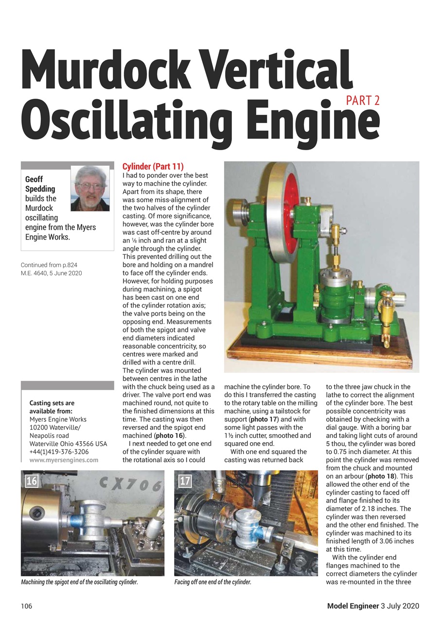 Model Engineer Preview Pages