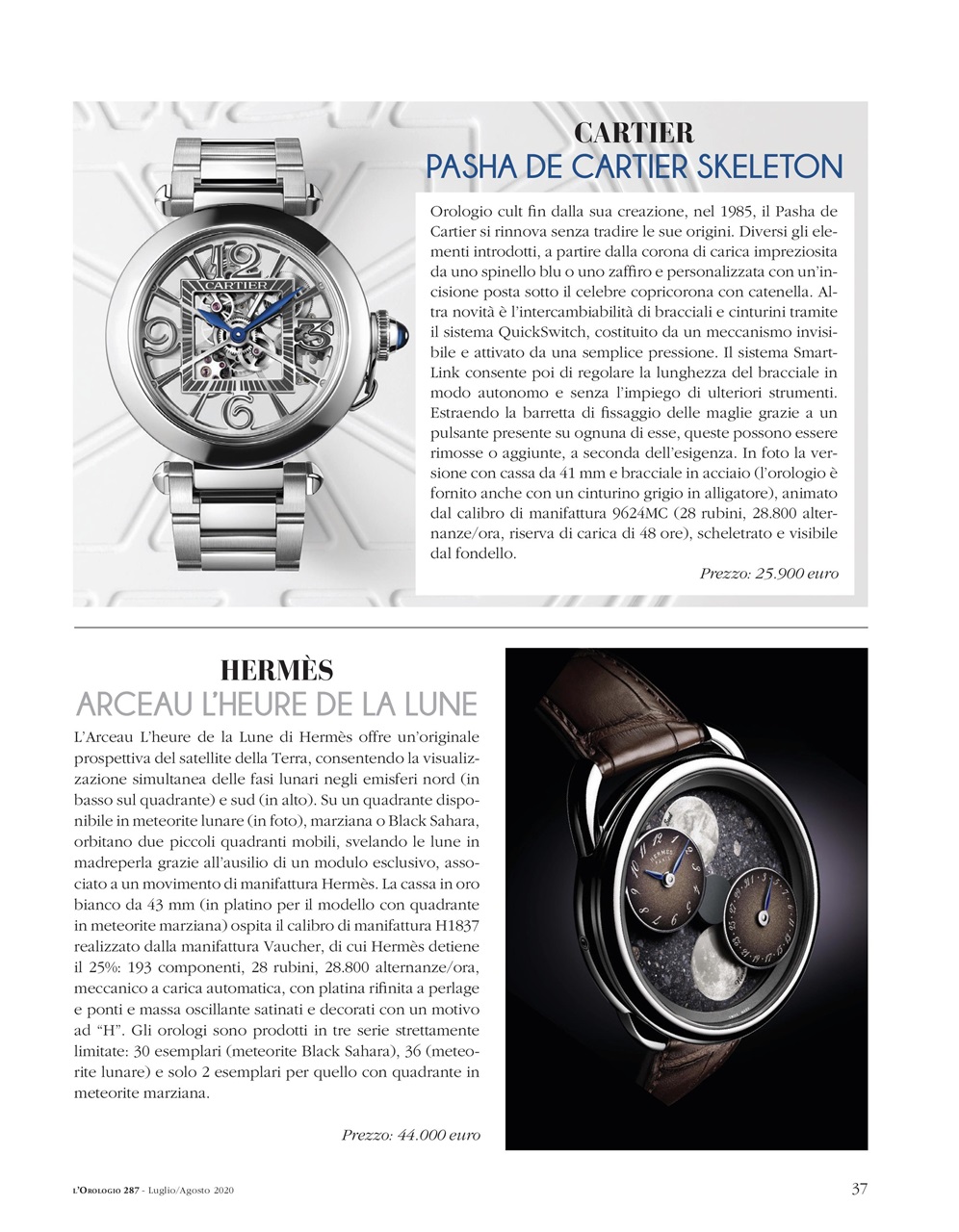 L'Orologio Preview Pages