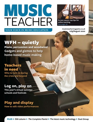 Music Teacher issue July August 2020