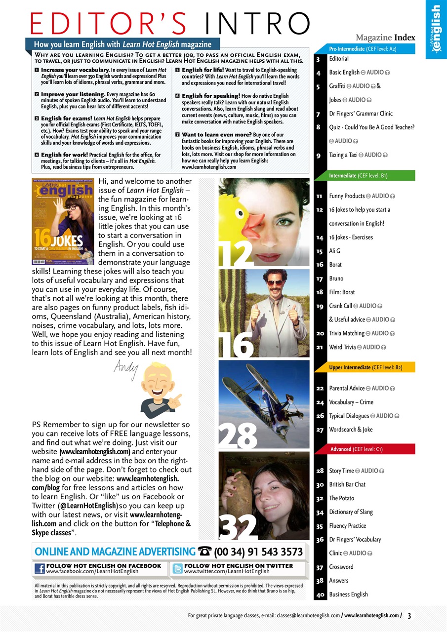 Learn Hot English Preview Pages