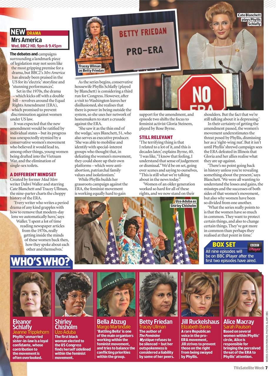 TV & Satellite Week Preview Pages