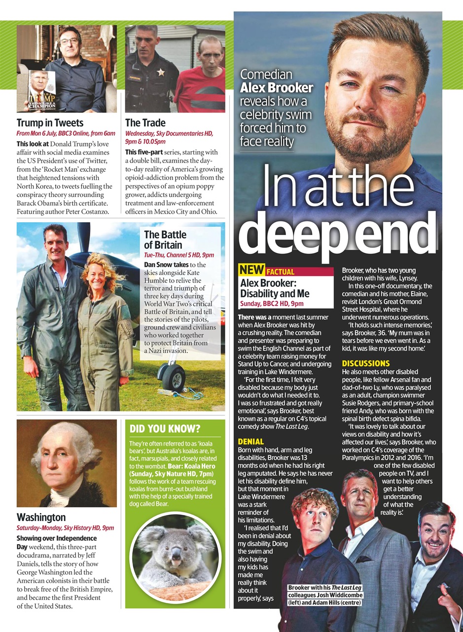 TV & Satellite Week Preview Pages